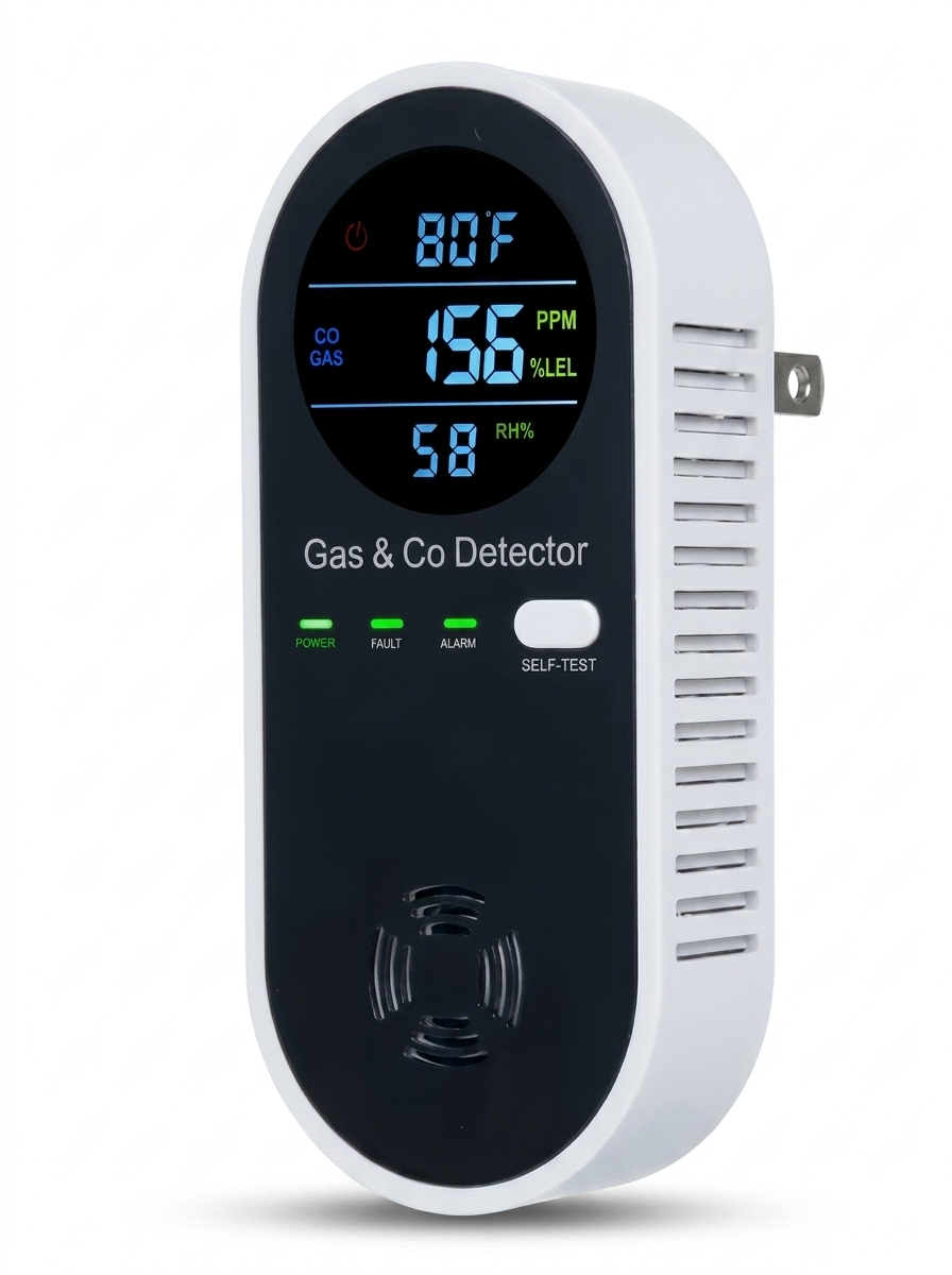 Hometect 4-in-1 Home Safety Monitor
